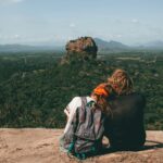 View of Sigiriya Rock from Pidurangala, Sri Lanka