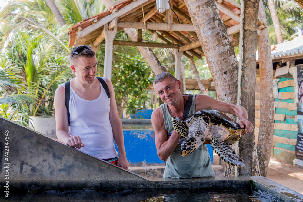 Turtle Hatchery, Sri Lanka